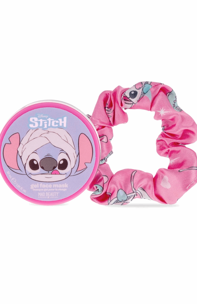 Disney Stitch Pamper Gel Face Mask & Scrunchie Duo