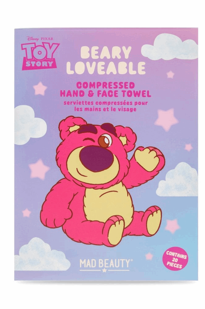 Disney Lotso Love Compressed Hand & Face Towels