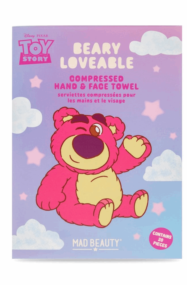 Disney Lotso Love Compressed Hand & Face Towels
