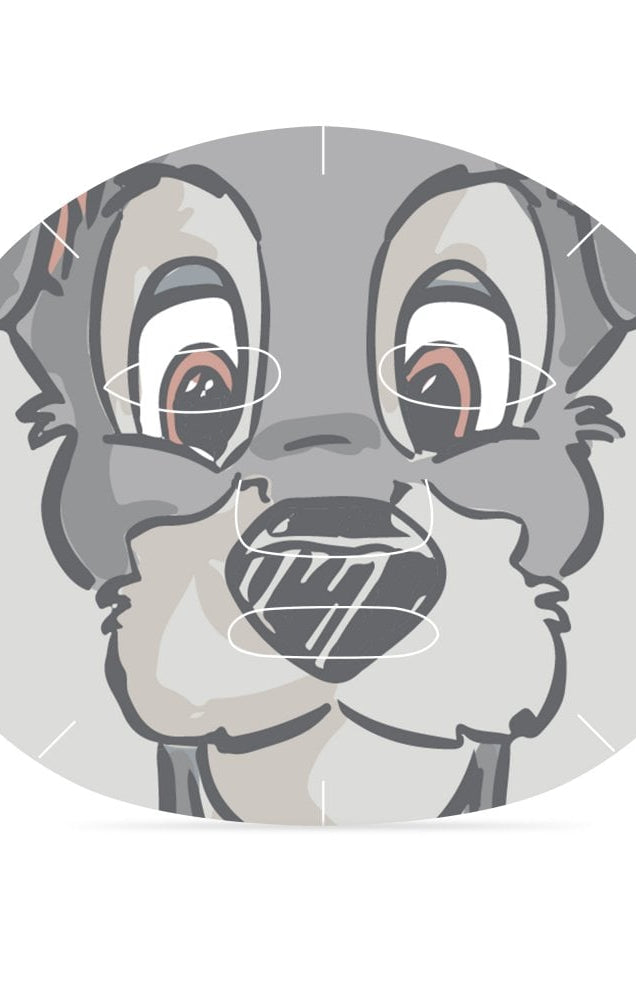 Disney Lady & The Tramp Cosmetic Sheet Mask Duo Face Mask by Mad Beauty as seen on celebrities