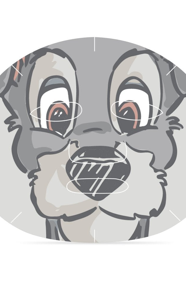 Disney Lady & The Tramp Cosmetic Sheet Mask Duo Face Mask by Mad Beauty as seen on celebrities