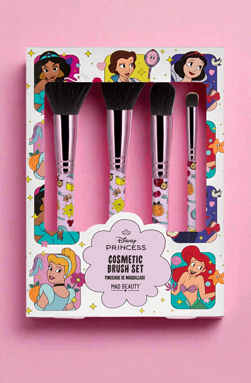 Disney Princess Express Yourself - Cosmetic Brushes Set Makeup Brushes by Mad Beauty as seen on celebrities