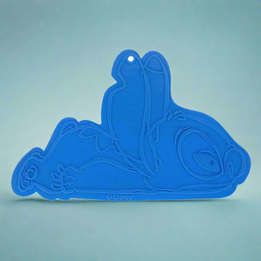 Disney Stitch Denim Cosmetic Brush Cleaning Pad Makeup Kit by Mad Beauty as seen on celebrities