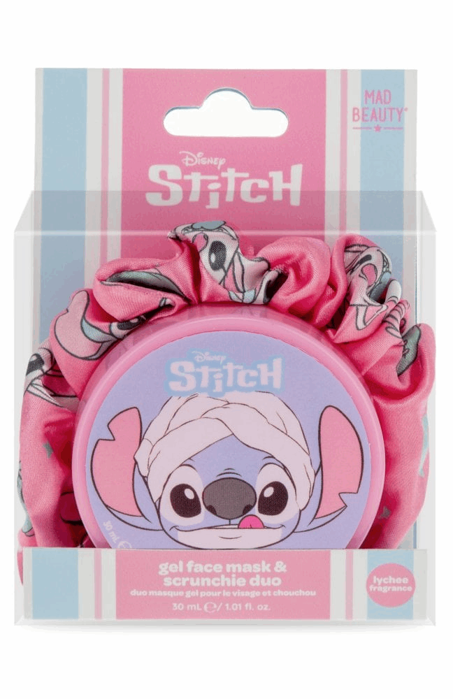 Disney Stitch Pamper Gel Face Mask & Scrunchie Duo