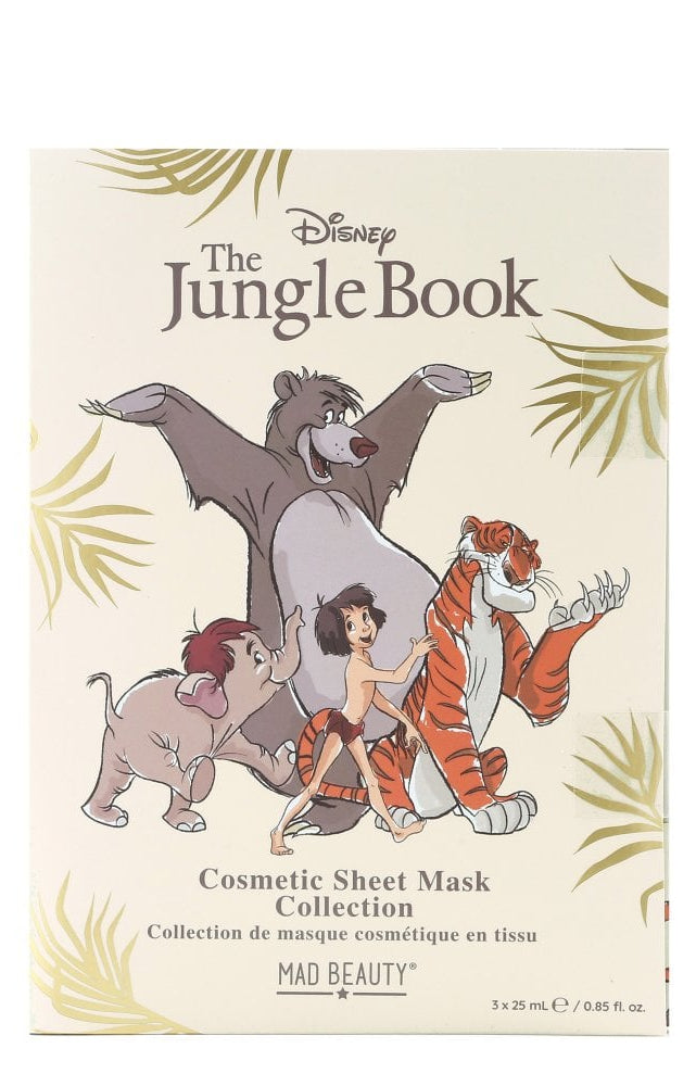 Disney The Jungle Book Cosmetic Sheet Mask Collection Face Mask by Mad Beauty as seen on celebrities