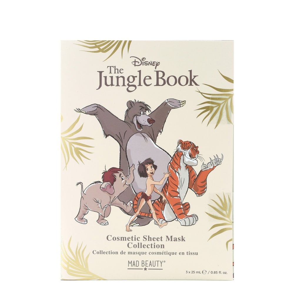 Disney The Jungle Book Cosmetic Sheet Mask Collection Face Mask by Mad Beauty as seen on celebrities