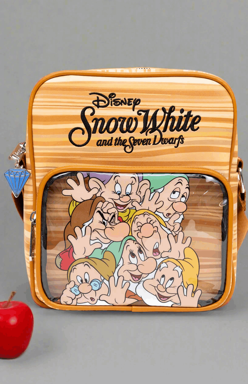 Buckle Down Products Disney Snow White Vegan Backpack Mini Backpack by Buckle Down Products as seen on celebrities