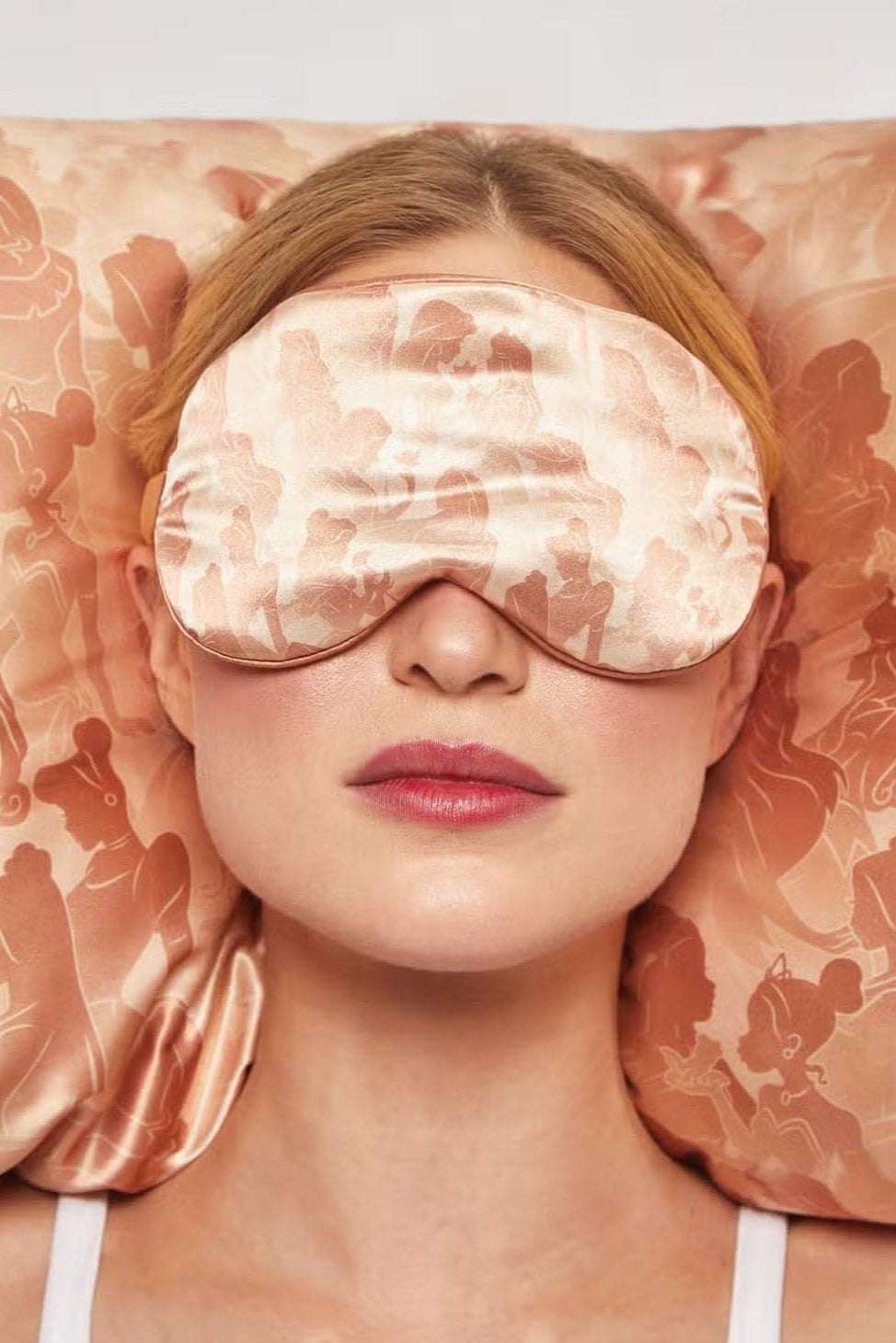 Disney X Kitsch Satin Eye Mask- Princess Party Sleep Mask by Kitsch as seen on celebrities