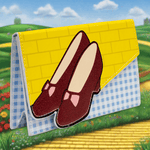 Buckle Down Products Wizard of Oz Fold Over Wallet Clutch Bag by Buckle Down Products as seen on celebrities