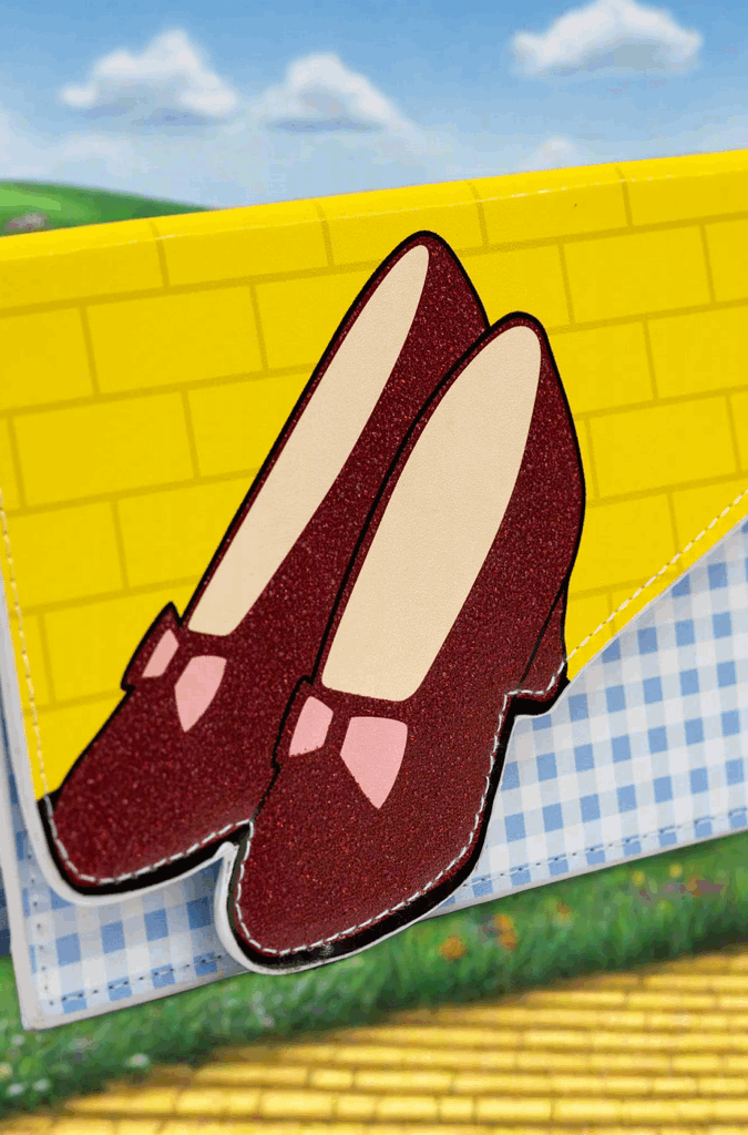 Buckle Down Products Wizard of Oz Fold Over Wallet Clutch Bag by Buckle Down Products as seen on celebrities