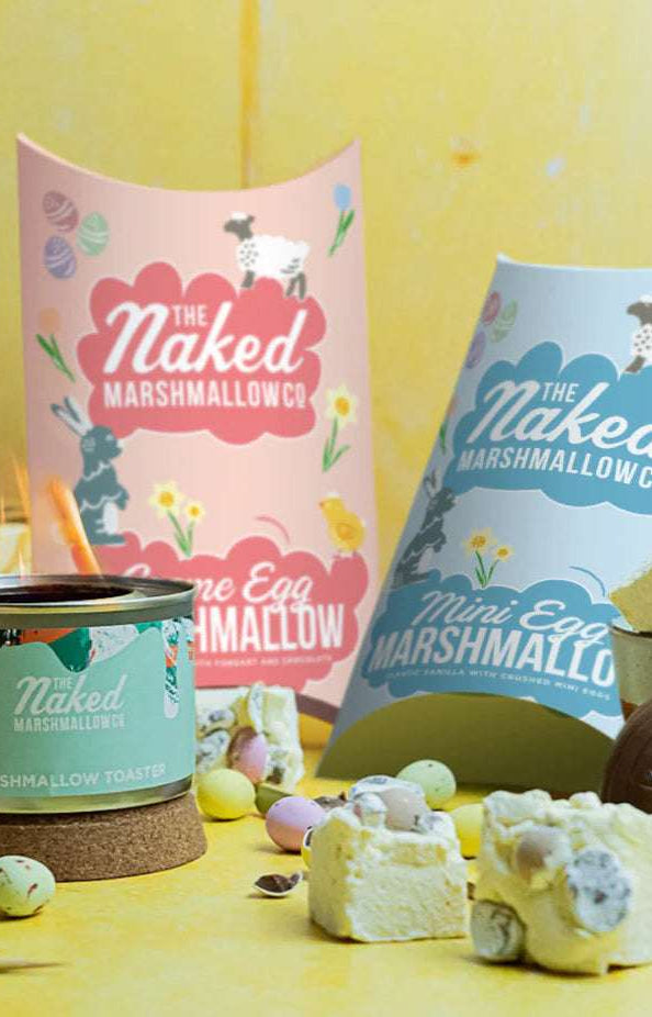 EASTER Gourmet Marshmallow Toasting Gift Set Gifts by Naked Marshmallow as seen on celebrities