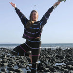 Electric & Rose Sunset Onyx Leggings as seen on Malin Andersson Leggings by Electric and Rose as seen on celebrities