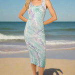 Electric and Rose Charlie Midi Dress Midi Dress by Electric and Rose as seen on celebrities