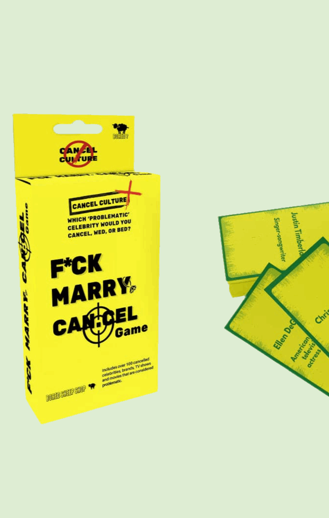 Bored Sheep F**K Marry Cancel Game Game by Bored Sheep as seen on celebrities