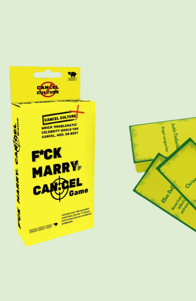 Bored Sheep F**K Marry Cancel Game Game by Bored Sheep as seen on celebrities