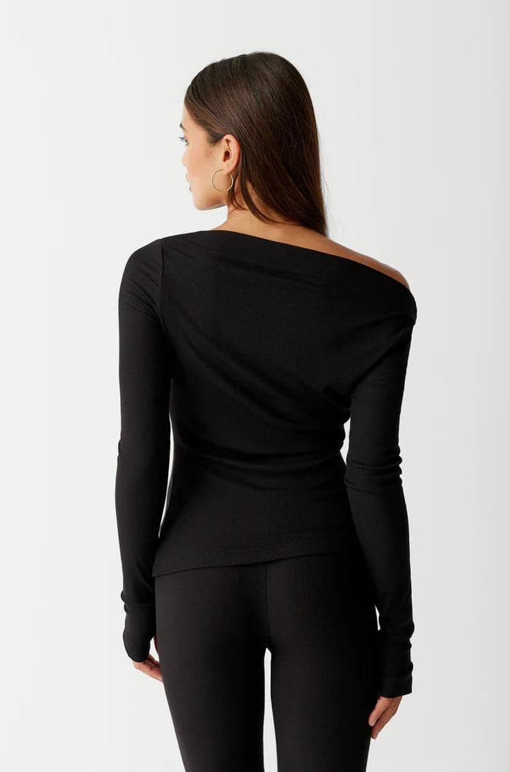 Frankies Bikinis Dahlia Long Sleeve T-Shirt Long Sleeved Top by Frankies Bikinis as seen on celebrities