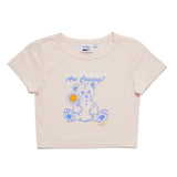 Samii Ryan x Smileyworld® Good Days Baby Tee T-Shirt by Samii Ryan as seen on celebrities