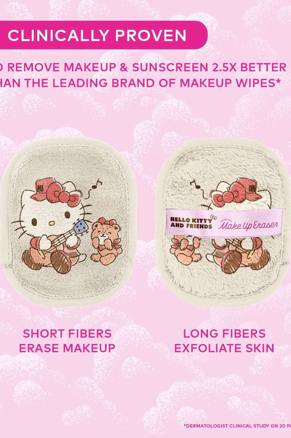 Makeup Eraser Hello Kitty & Friends Camping 7-Day Set © Sanrio Beauty Product by Makeup Eraser as seen on celebrities