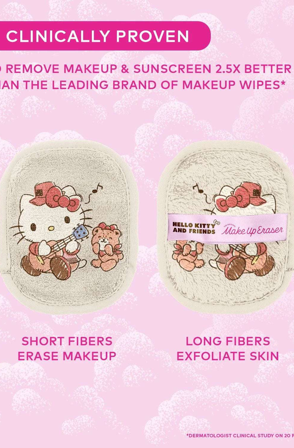 Makeup Eraser Hello Kitty & Friends Camping 7-Day Set © Sanrio Beauty Product by Makeup Eraser as seen on celebrities