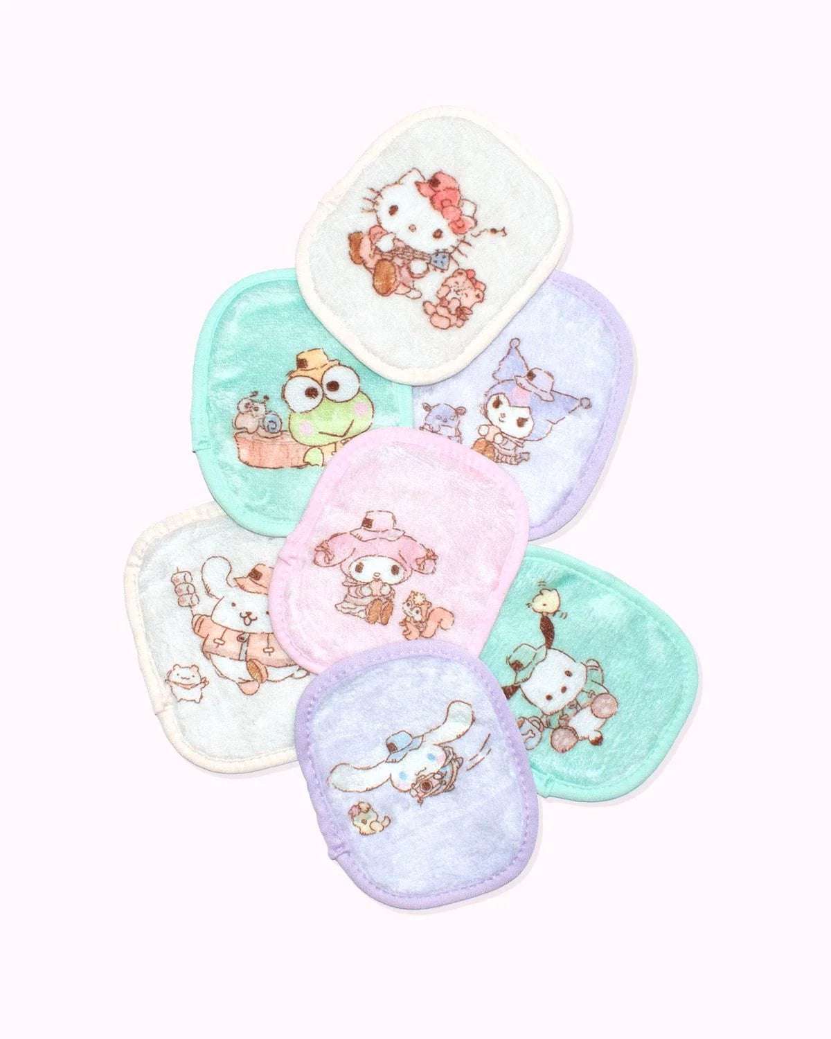 Makeup Eraser Hello Kitty & Friends Camping 7-Day Set © Sanrio Beauty Product by Makeup Eraser as seen on celebrities