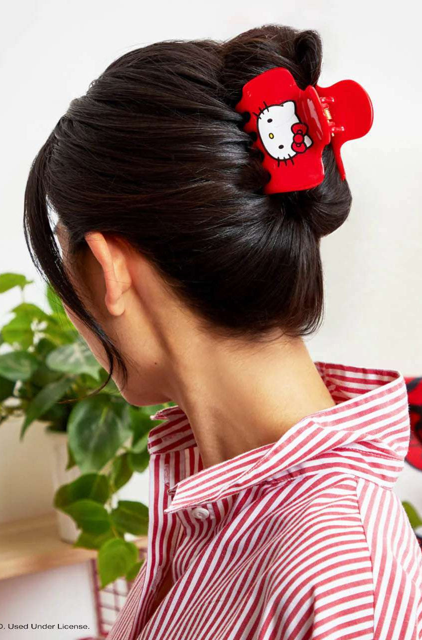 Hello Kitty x Kitsch Cloud Clip - Kitty Face Hair Band by Kitsch as seen on celebrities