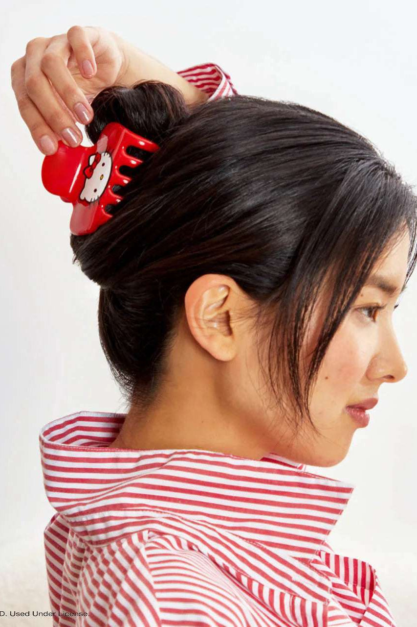 Hello Kitty x Kitsch Cloud Clip - Kitty Face Hair Band by Kitsch as seen on celebrities