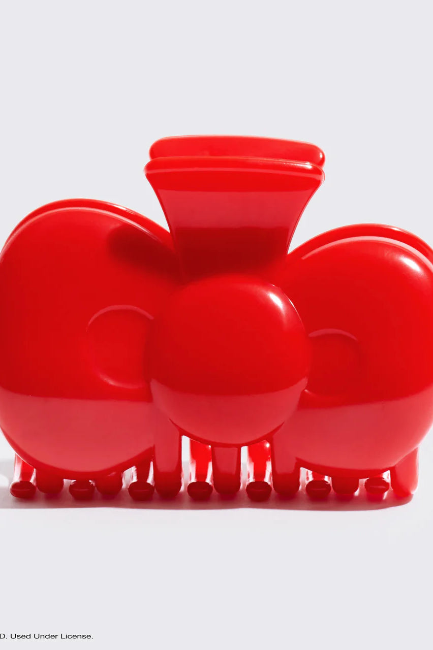 Hello Kitty x Kitsch Recycled Plastic Bow Shape Claw Clip Hair Band by Kitsch as seen on celebrities