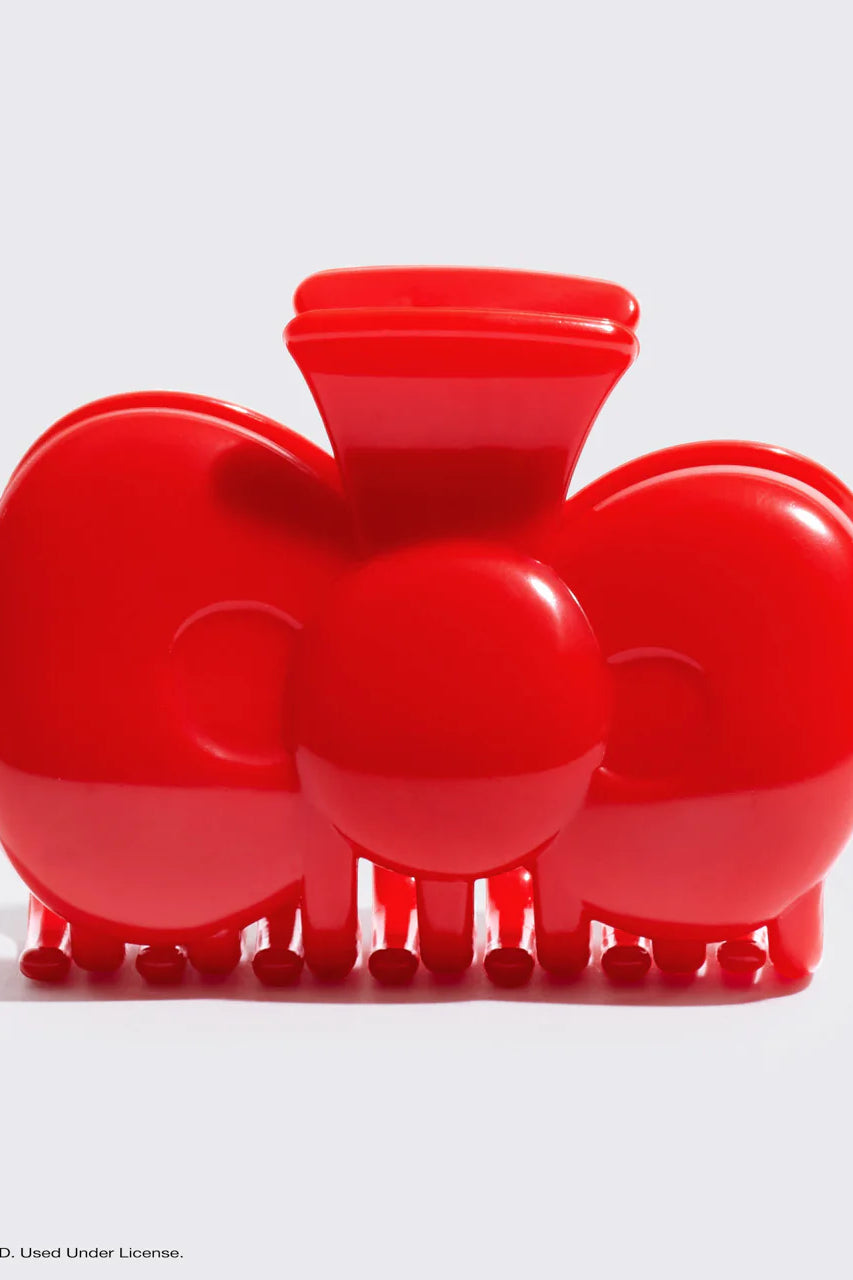 Hello Kitty x Kitsch Recycled Plastic Bow Shape Claw Clip Hair Band by Kitsch as seen on celebrities