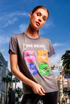 Lauren Moshi Wolf Rock Care Bears Tee T-Shirt by Lauren Moshi as seen on celebrities