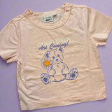 Samii Ryan x Smileyworld® Good Days Baby Tee T-Shirt by Samii Ryan as seen on celebrities