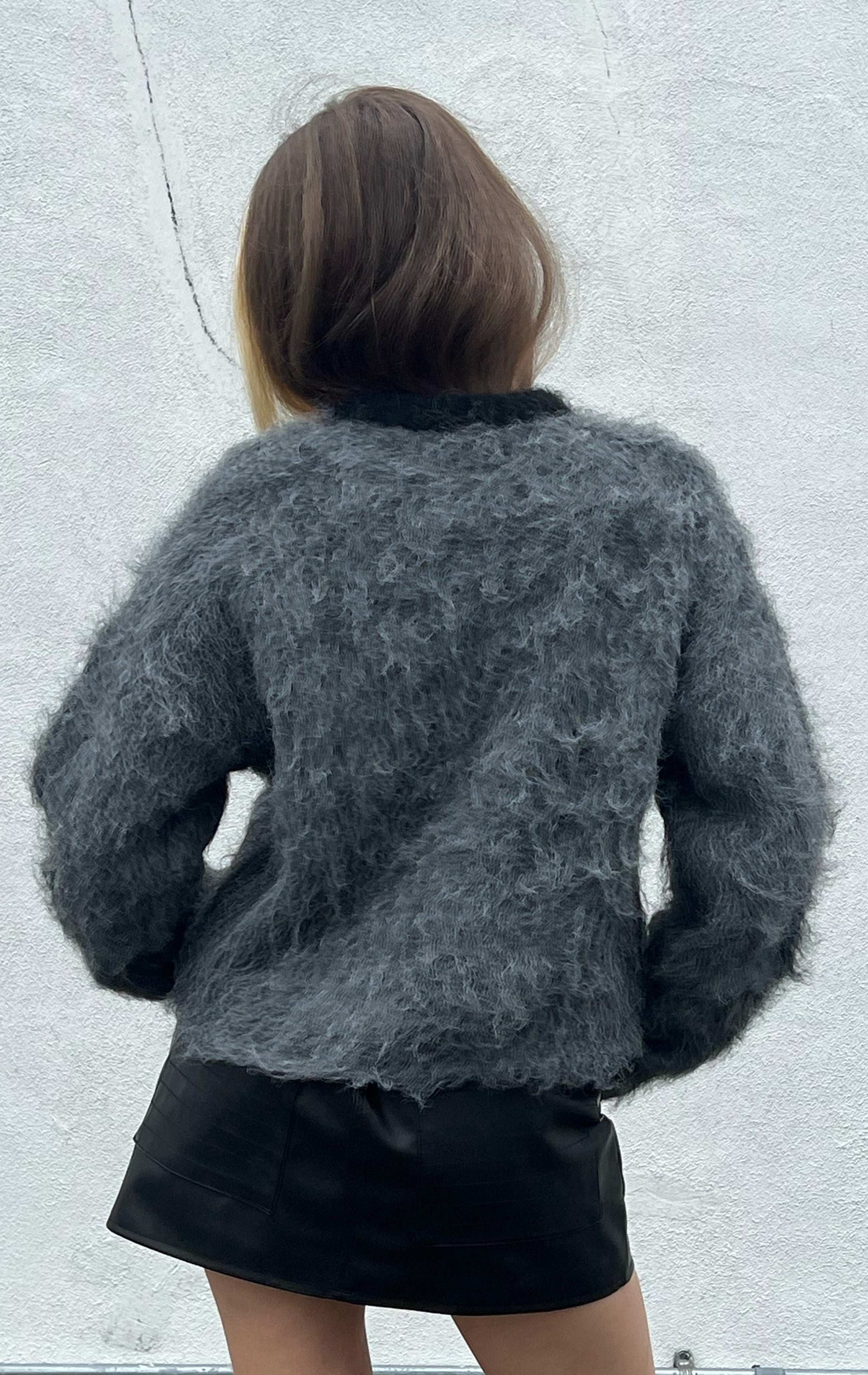 The Ragged Priest Idol Graphic Knit Jumper Sweater by The Ragged Priest as seen on celebrities