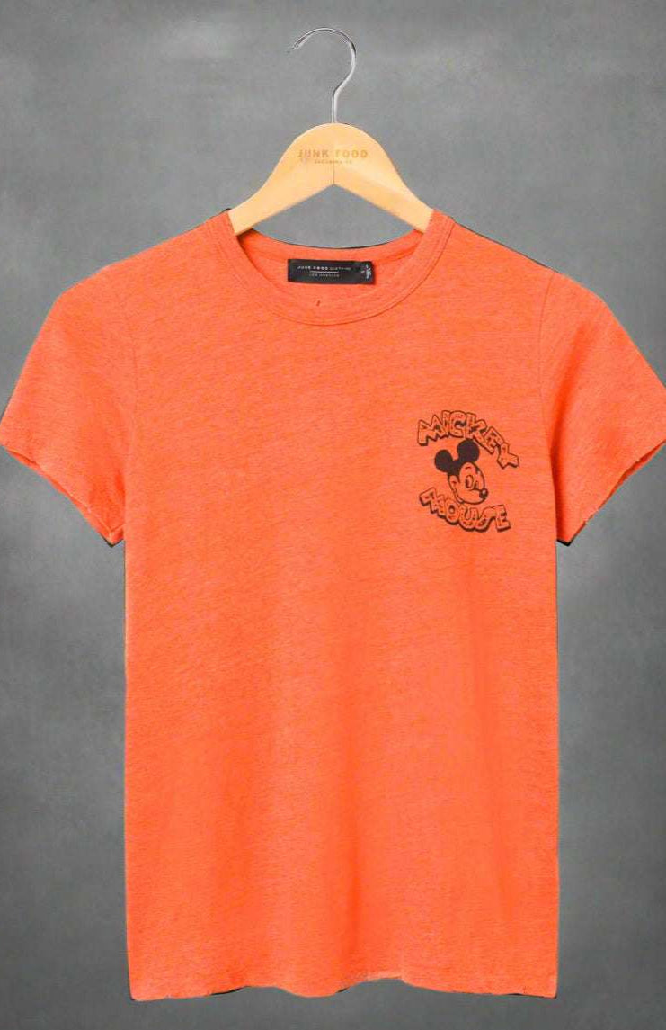 Junk Food Disney Mickey & Minnie Hot Rod Original Tee T-Shirt by Junk Food as seen on celebrities