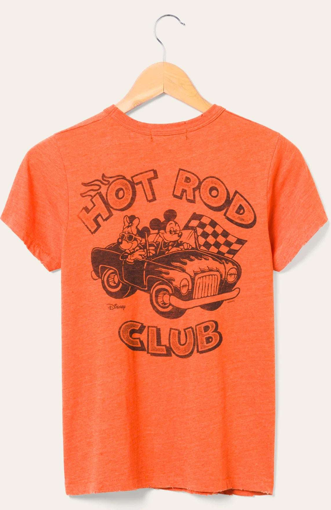 Junk Food Disney Mickey & Minnie Hot Rod Original Tee T-Shirt by Junk Food as seen on celebrities