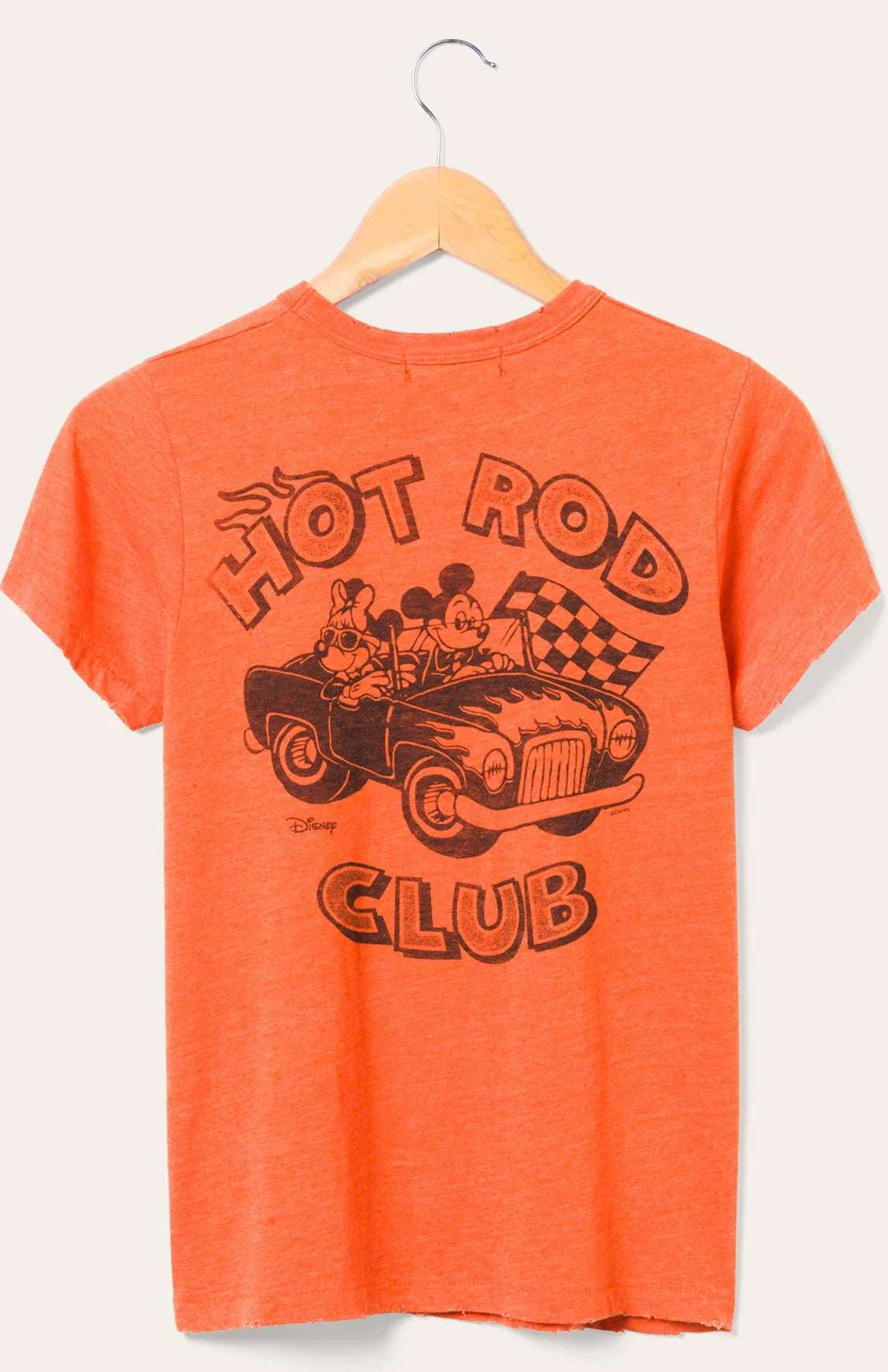 Junk Food Disney Mickey & Minnie Hot Rod Original Tee T-Shirt by Junk Food as seen on celebrities