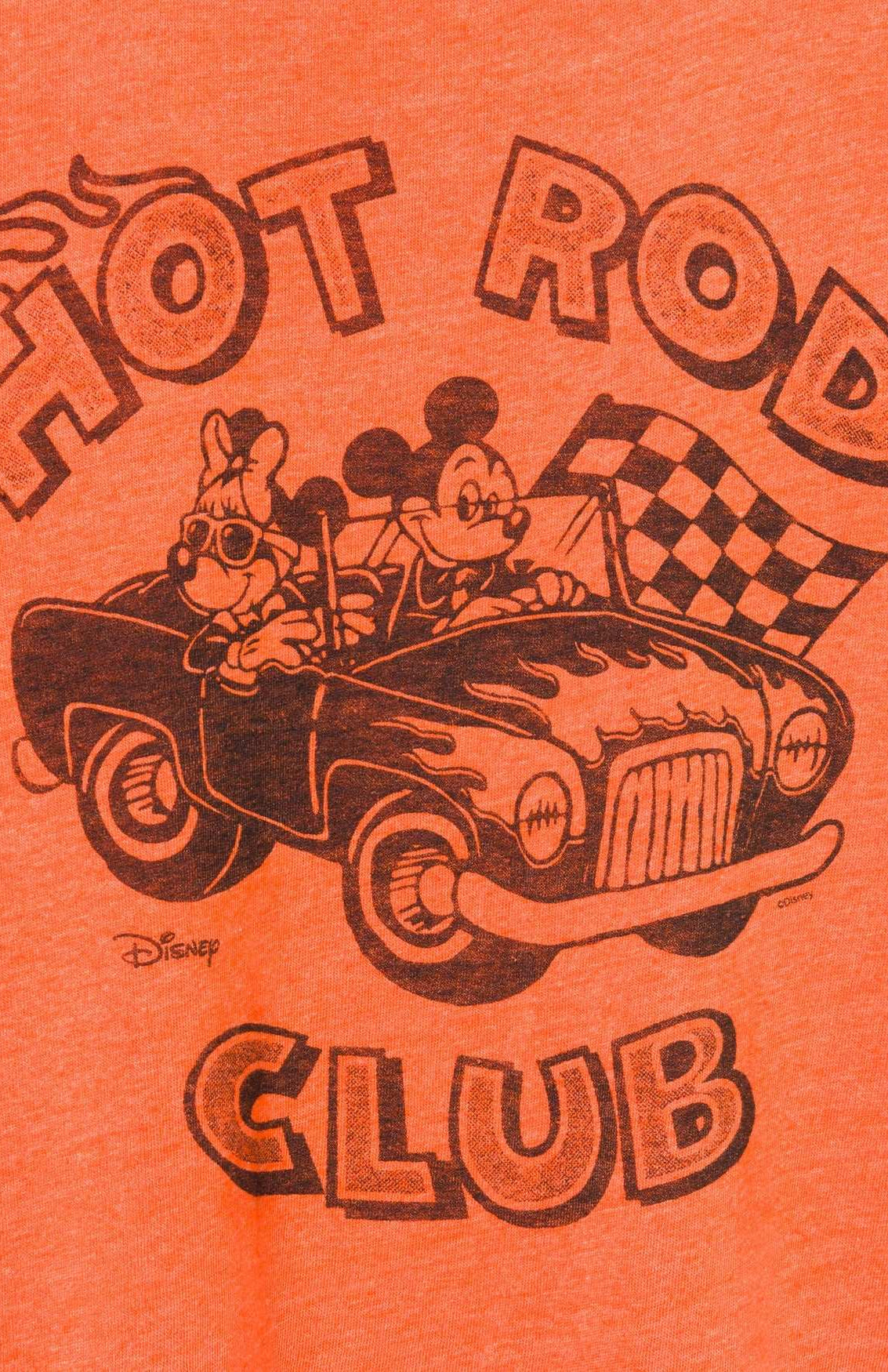 Junk Food Disney Mickey & Minnie Hot Rod Original Tee T-Shirt by Junk Food as seen on celebrities
