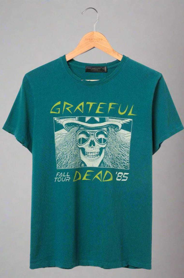 Junk Food Grateful Dead Oakland 1985 Tee T-Shirt by Junk Food as seen on celebrities