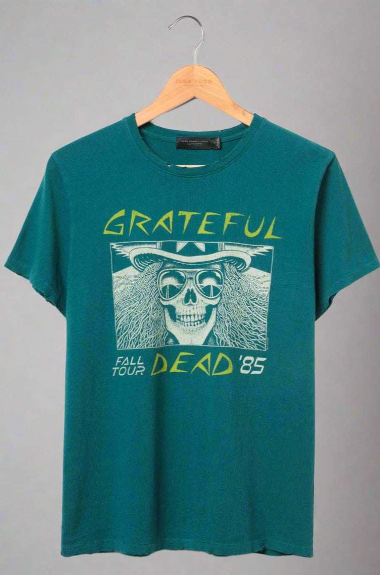 Junk Food Grateful Dead Oakland 1985 Tee T-Shirt by Junk Food as seen on celebrities