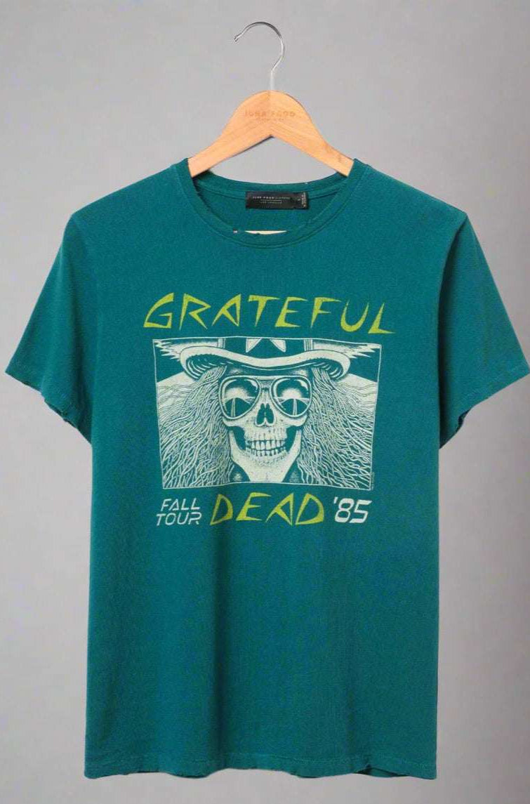 Junk Food Grateful Dead Oakland 1985 Tee T-Shirt by Junk Food as seen on celebrities