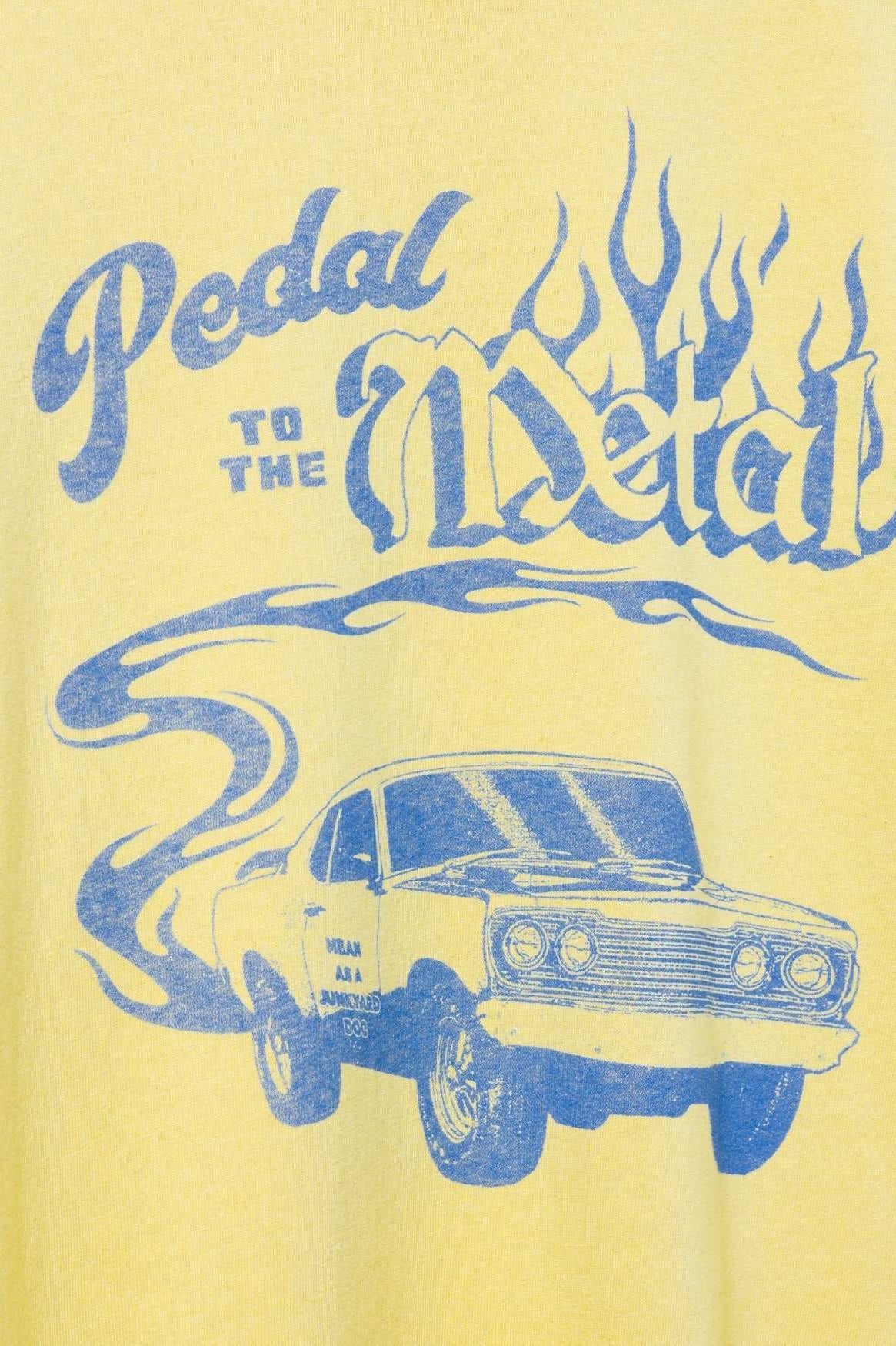 Junk Food Pedal to the Metal Tee T-Shirt by Junk Food as seen on celebrities