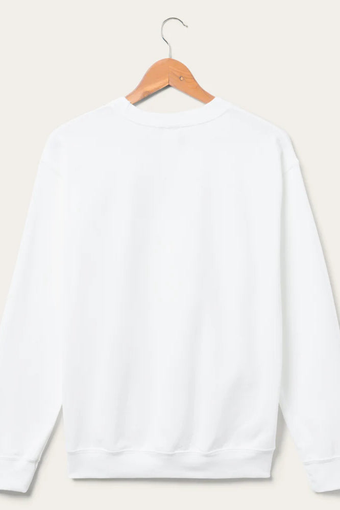 Junk Food Womens Happy Place Flea Market Fleece Sweater T-Shirt by Junk Food as seen on celebrities