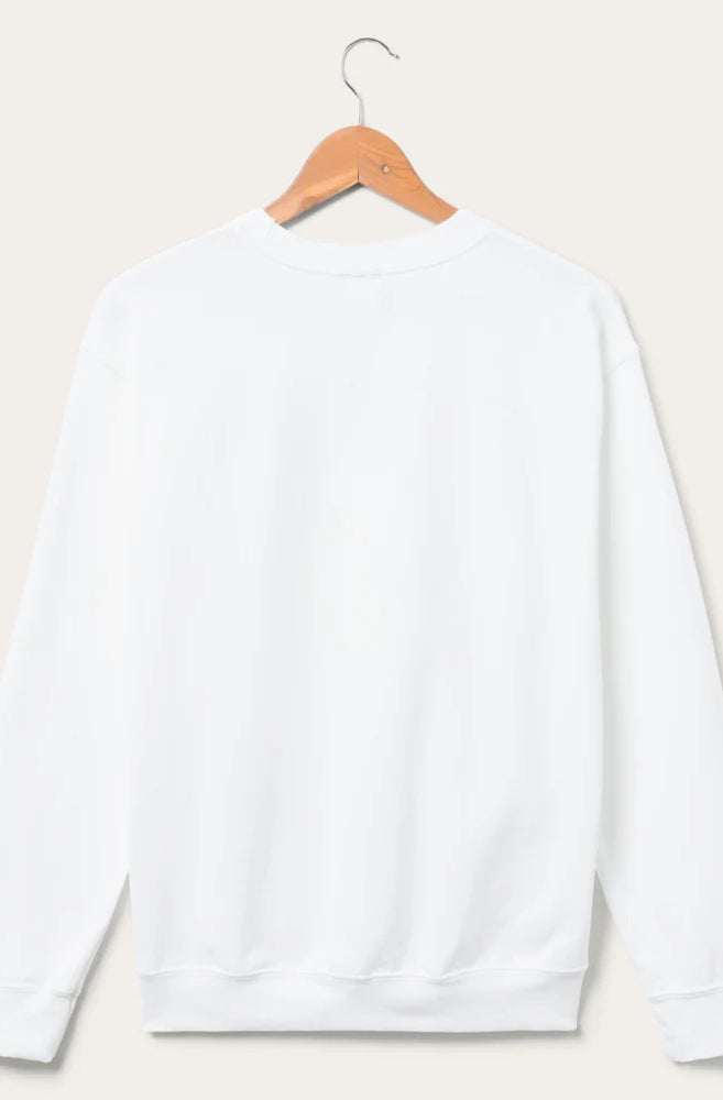 Junk Food Womens Happy Place Flea Market Fleece Sweater T-Shirt by Junk Food as seen on celebrities