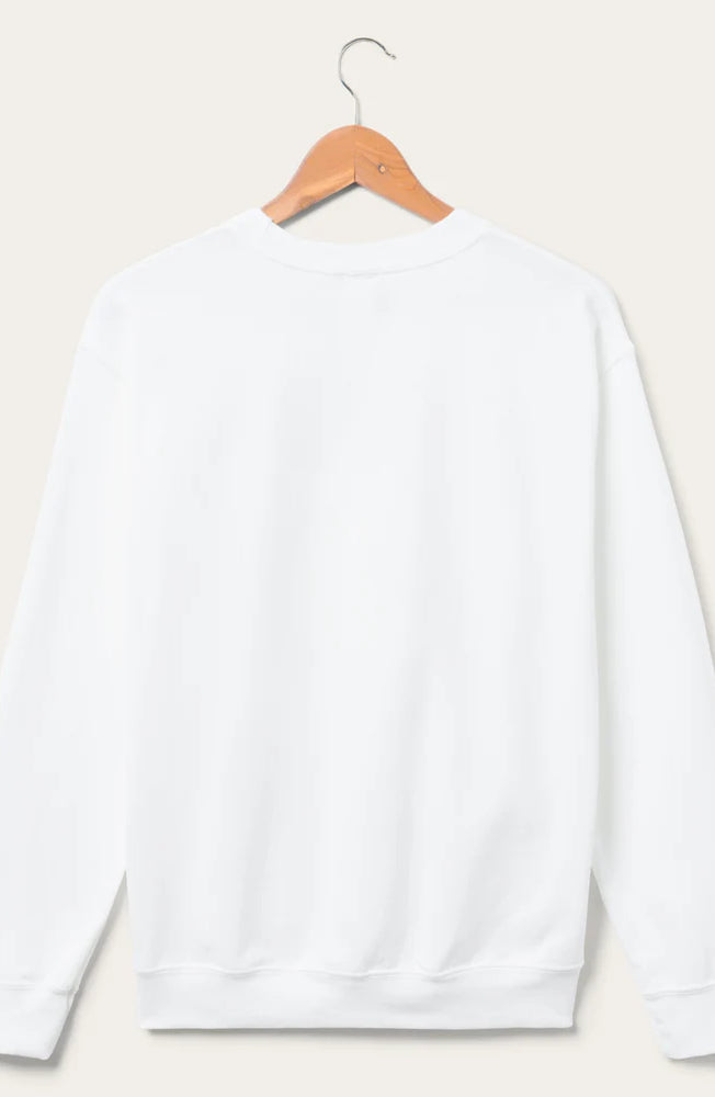 Junk Food Womens Happy Place Flea Market Fleece Sweater T-Shirt by Junk Food as seen on celebrities