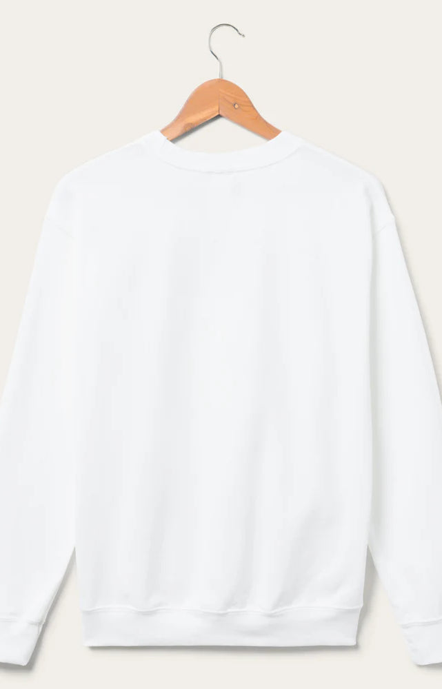 Junk Food Womens Happy Place Flea Market Fleece Sweater T-Shirt by Junk Food as seen on celebrities