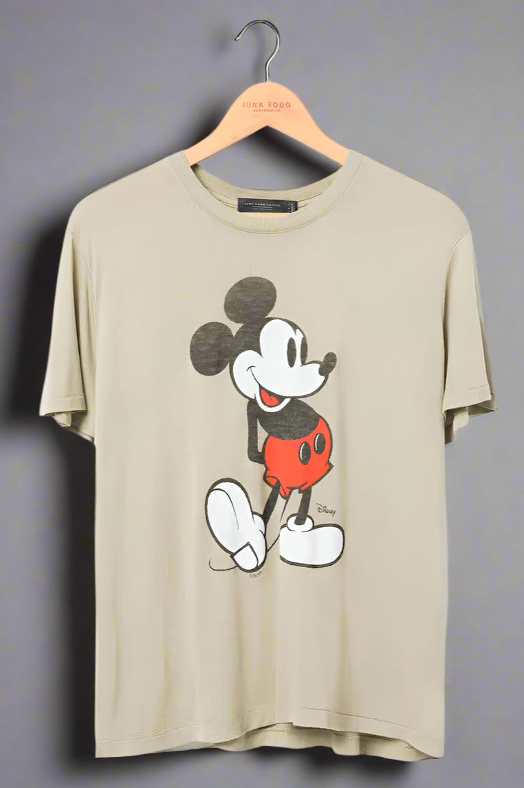 Junk Food Disney Classic Mickey Mouse Tee T-Shirt by Junk Food as seen on celebrities