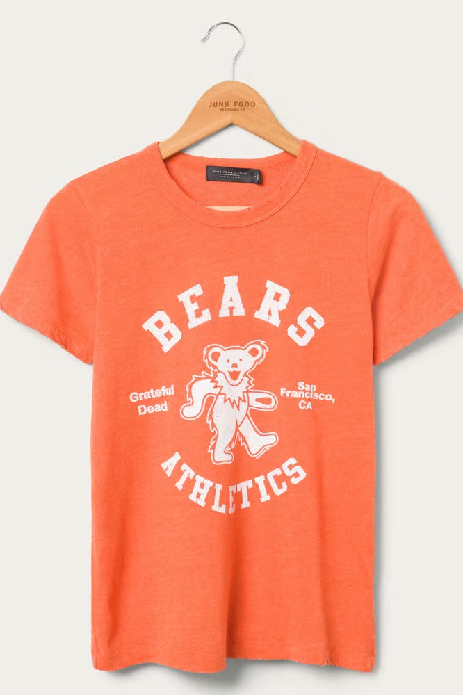Junk Food Grateful Dead Bears Womens Tee T-Shirt by Junk Food as seen on celebrities