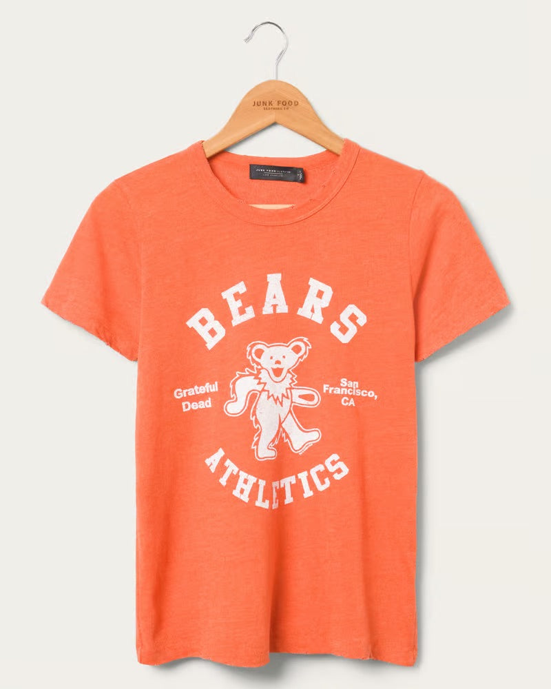 Junk Food Grateful Dead Bears Womens Tee T-Shirt by Junk Food as seen on celebrities