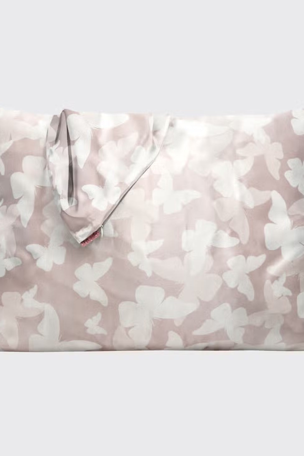 KITSCH Satin Pillowcase Champagne Butterfly Pillow by Kitsch as seen on celebrities