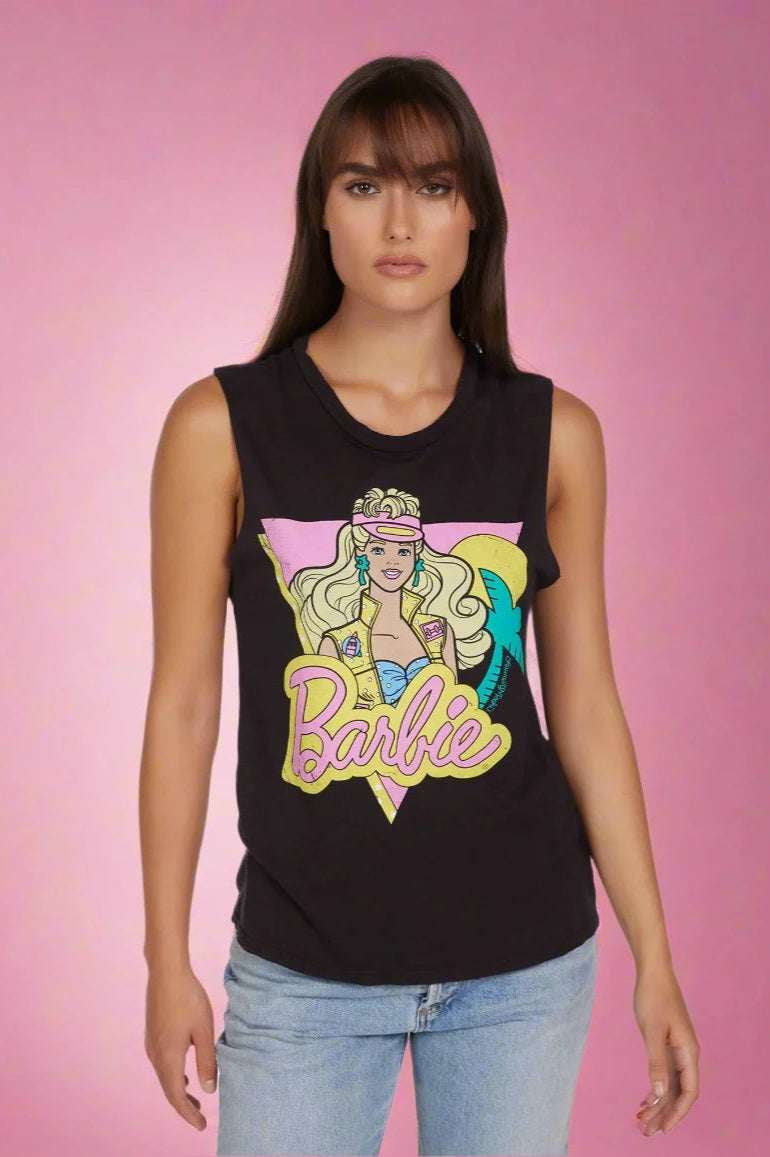 Lauren Moshi Barbie 1987 Kel Tank Top T-Shirt by Lauren Moshi as seen on celebrities