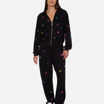 Lauren Moshi Chantria Neon Stud Elements Sweatpants Sweatpants by Lauren Moshi as seen on celebrities