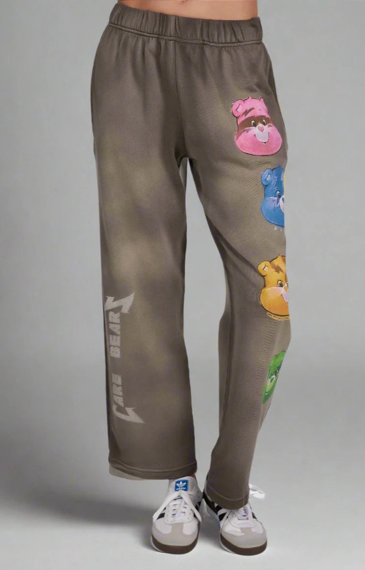 Lauren Moshi Juvia Rock Care Bear Sweatpants Joggers by Lauren Moshi as seen on celebrities